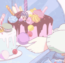 Plushyscafe Anime GIF - Plushyscafe Anime Bakery GIFs