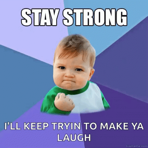 Stay Strong Fist Pump GIF - Stay Strong Fist Pump Kid - Discover ...