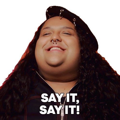 Say It Say It Mistress Isabelle Brooks Sticker - Say It Say It Mistress Isabelle Brooks Rupauls Drag Race Stickers