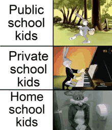 Bugs Bunny Public School GIF - Bugs Bunny Public School Bugs Bunny Public School GIFs