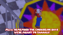 Smg4 Mario GIF - Smg4 Mario Remember The Counselor GIFs
