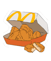 Mcdonaldsukraine макдональдз Sticker
