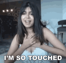 Im So Touched Sejal Kumar GIF - Im So Touched Sejal Kumar Moved GIFs