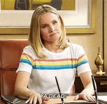 Dead Thegoodplace GIF - Dead Thegoodplace Serious GIFs