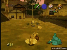 Zelda Chicken GIF - Zelda Chicken Dead GIFs