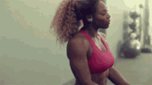 Serena Williams Working Out GIF - Serena Williams Fit Working Out GIFs
