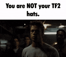 Fight Club Tf2 Fight Club GIF - Fight Club Tf2 Fight Club You Are Not Your Tf2 Hats GIFs