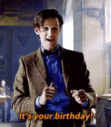 Birthday Doctor Who GIF - Birthday Doctor Who Matt Smith GIFs