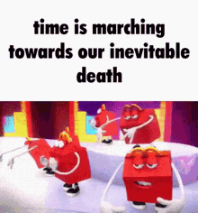 happy meal mcdonalds time death marching