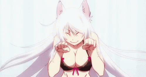Anime Meow GIF - Anime Meow Cat - Discover & Share GIFs