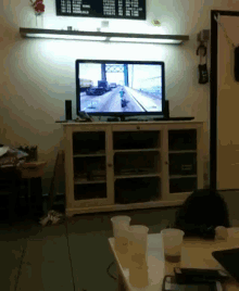 Video Game Tv GIF - Video Game Tv Watching Tv GIFs