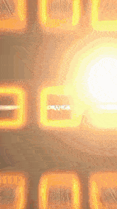 the word orange is displayed on a bright orange background