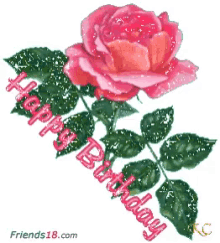 Happy Birthday Rose GIF - Happy Birthday Birthday Rose GIFs