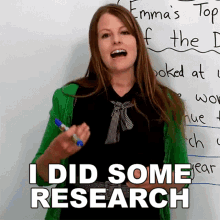 I Did Some Research Emma GIF