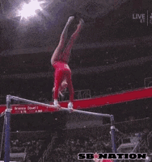 gymnast gymnastics fail