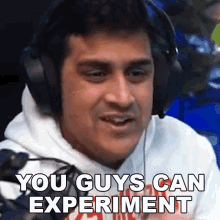 You Guys Can Experiment Phil GIF - You Guys Can Experiment Phil Phillybeatzu GIFs