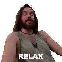 Relax Trent Arant Sticker