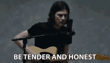 be tender and honest james bay honesty be true playing guitar