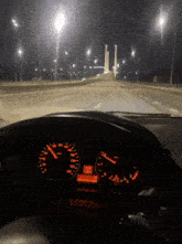 a car 's speedometer shows that the car is going at a speed of 220 mph