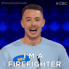 Im A Firefighter Niko GIF - Im A Firefighter Niko Family Feud Canada GIFs