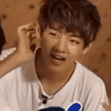 Jeontier Taehyung Annoyed GIF - Jeontier Taehyung Annoyed Bts Reaction GIFs