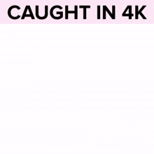 a picture of a person holding a polaroid camera with the words caught in 4k below it