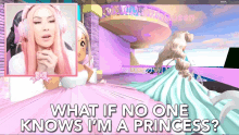 what if no one knows im a princess no one knows im a princess royale high roblox