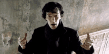 Omg Sherlock GIF - Omg Sherlock Benedict Cumberbatch GIFs