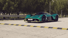 Aston Martin Valkyrie Speed Bump GIF - Aston Martin Valkyrie Speed Bump Hypercar GIFs