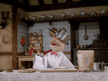 muppets muppet show swedish chef axe flour