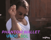 phantom wallet solana usdc basis markets