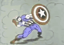 Captain America Punch GIF - Captain America Punch Fight GIFs