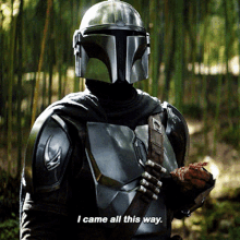 The Mandalorian I Came All This Way GIF - The Mandalorian I Came All This Way The Book Of Boba Fett GIFs