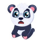 Sad Panda Sticker - Sad Panda Sleepy Stickers