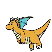 a cartoon drawing of a dragon with the word roger written above it