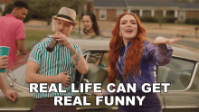 Real Life Can Get Real Funny Caylee Hammack GIF - Real Life Can Get Real Funny Caylee Hammack Family Tree Song GIFs