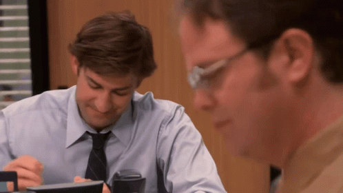 The Office Jim GIF - The Office Jim Dwight - Discover & Share GIFs