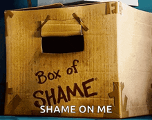 Shame Box GIF - Shame Box GIFs