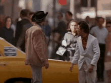 ...That'S Actually A Great Way To Pick Up Insurance. GIF - Midnight Cowboy Dustin Hoffman Taxi GIFs