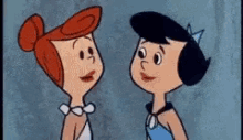 Betty Wilma GIF - Betty Wilma Flintstones GIFs