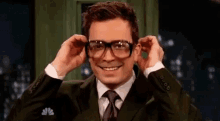 Jimmy Fallon Glasses GIF - Jimmy Fallon Glasses GIFs