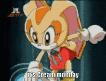 Monday Cream GIF - Monday Cream Cream The Rabbit GIFs