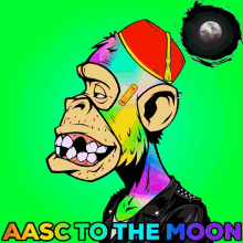Moon Ape GIF - Moon Ape Aasc GIFs