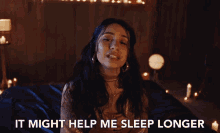 It Might Help Me Sleep Longer Alessia Cara GIF - It Might Help Me Sleep Longer Alessia Cara Out Of Love GIFs