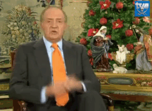 Rey Juan Carlos Mensaje Navidad GIF