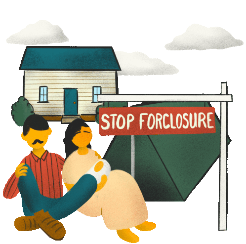 Stop Foreclosure Foreclosure Sticker - Stop Foreclosure Foreclosure Homeless Stickers