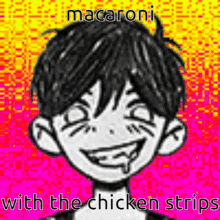 Macaroni With The Chicken Strips Chicken GIF - Macaroni With The Chicken Strips Chicken Mcdonalds GIFs