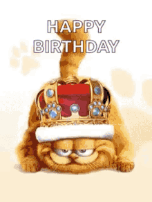 garfield cartoon kitty happy birthday cat