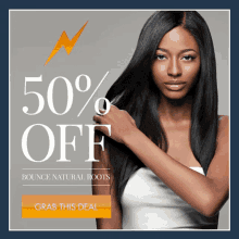 Indique Black Friday Bellami Hair Extensions GIF