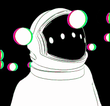 Astronaut Art GIF